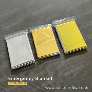 Emergency Foil Blanket First Aid Use